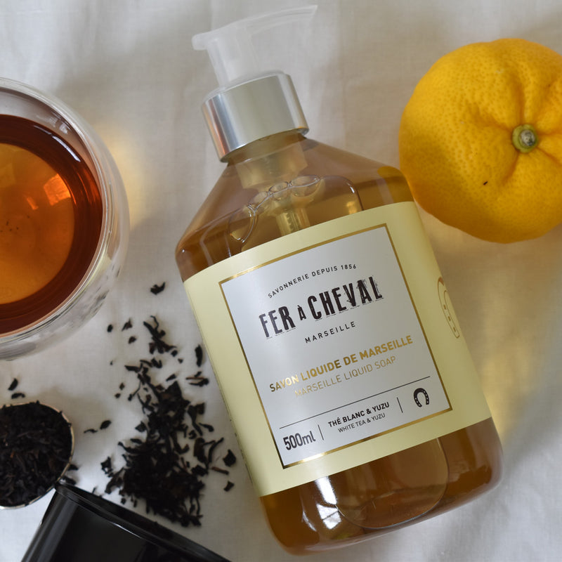 フェールシュヴァル　Fer a cheval マルセイユ　リキッドソープ　ホワイトティー＆ユズ