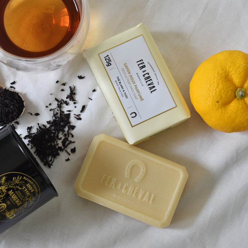 フェールシュヴァル　フレグランスマルセイユソープ　ホワイトティー＆ユズ　