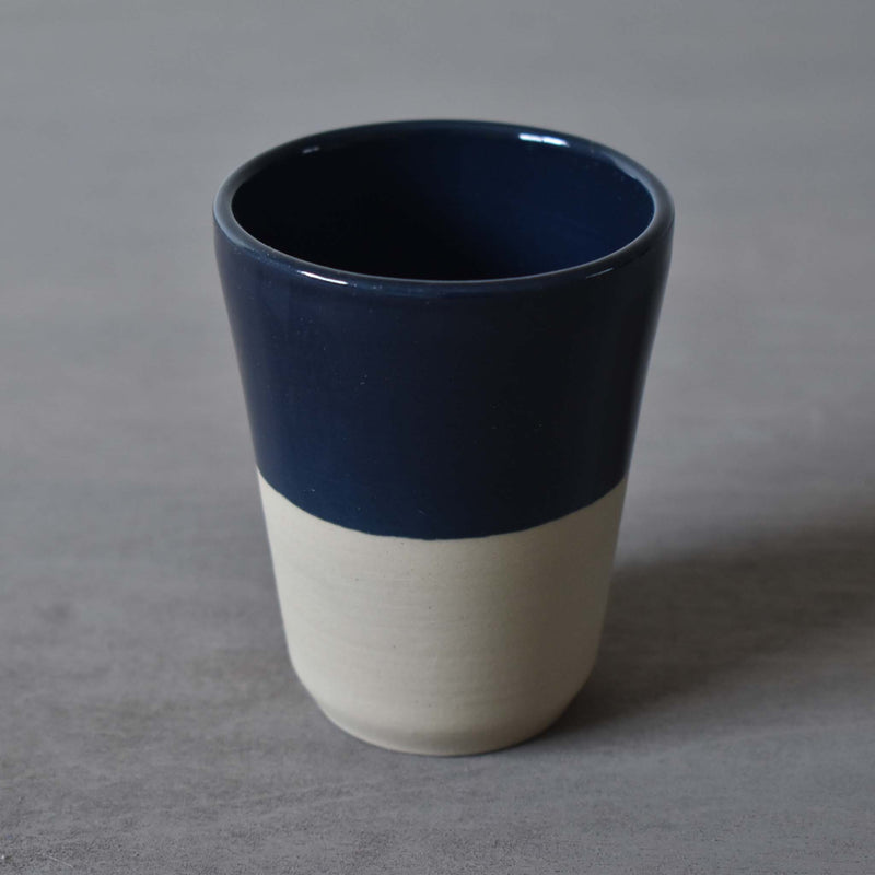 ディゴワン　タンブラー　ダークブルー　ディテール