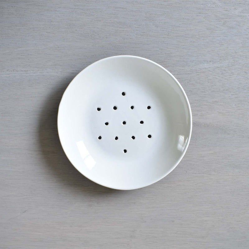 ディゴワン　水切り皿　白　上