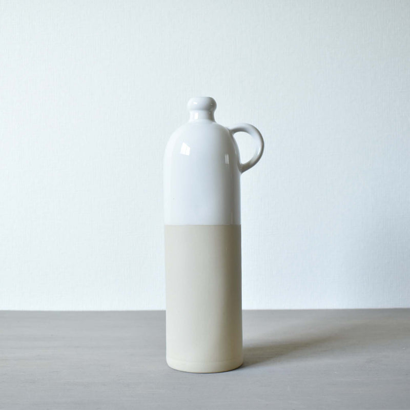 ディゴワン　オイルボトル　ホワイト　横左