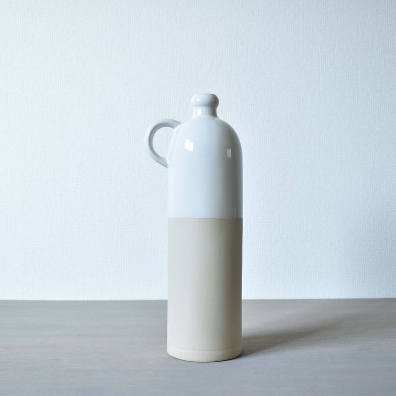 ディゴワン　オイルボトル　ホワイト　横右