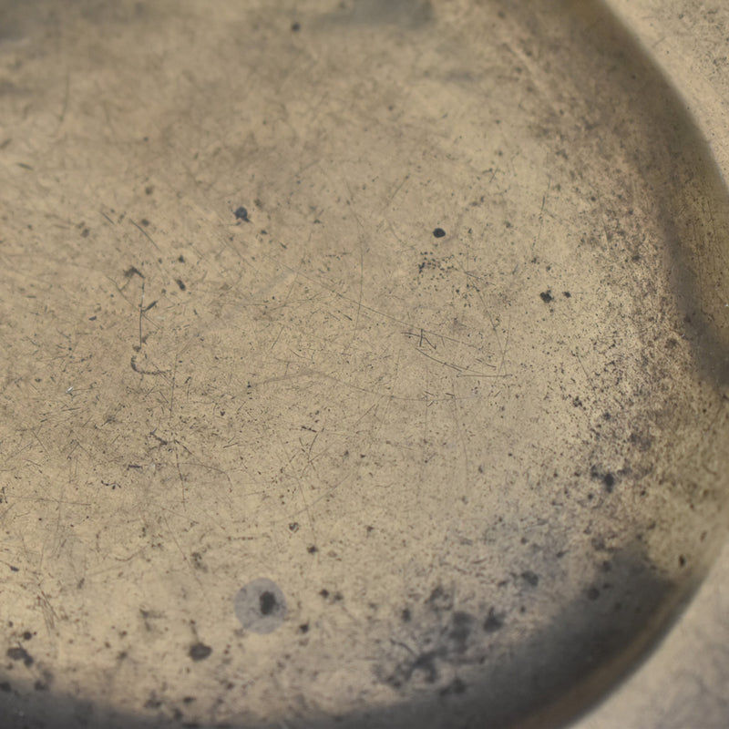 ピューター　オーヴァル型プレート