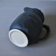 ディゴワン　ピチャー　鹿　ダークブルー　横