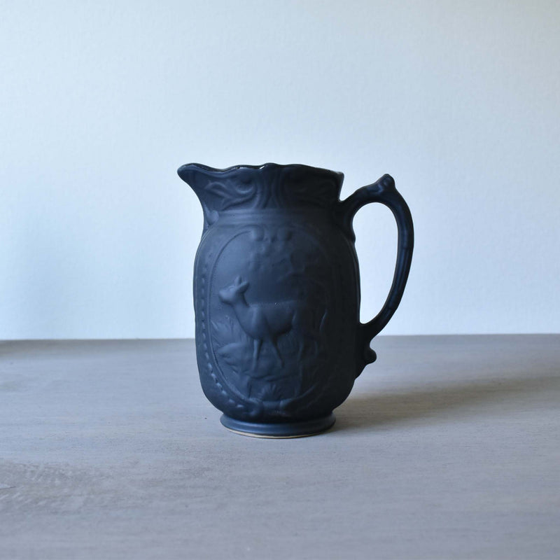 ディゴワン　ピチャー　鹿　ダークブルー　