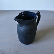 ディゴワン　ピチャー　鹿　ダークブルー　上