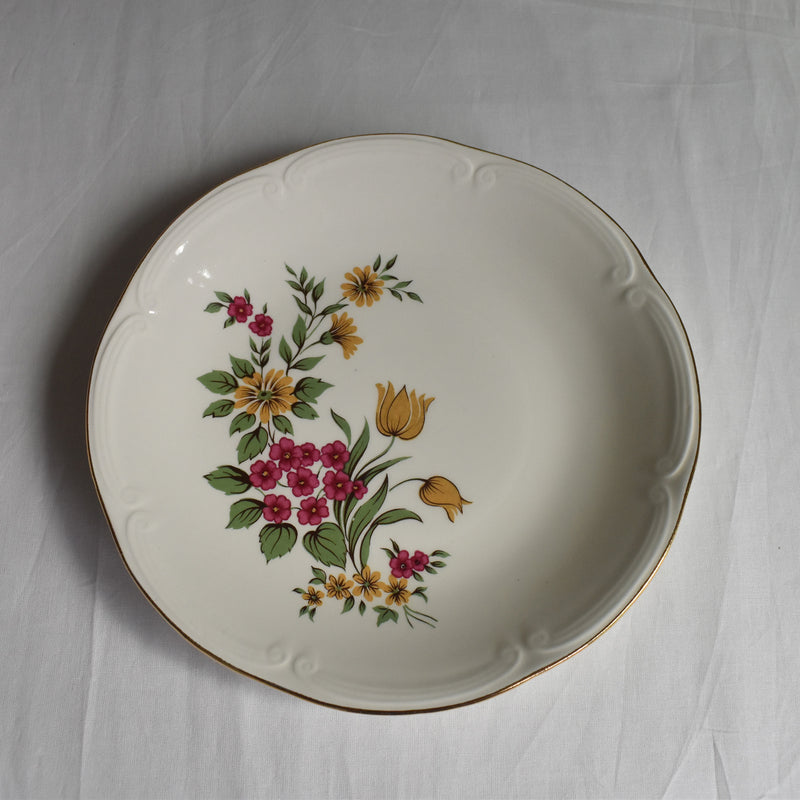 Vintage Plate Gien Floréal A