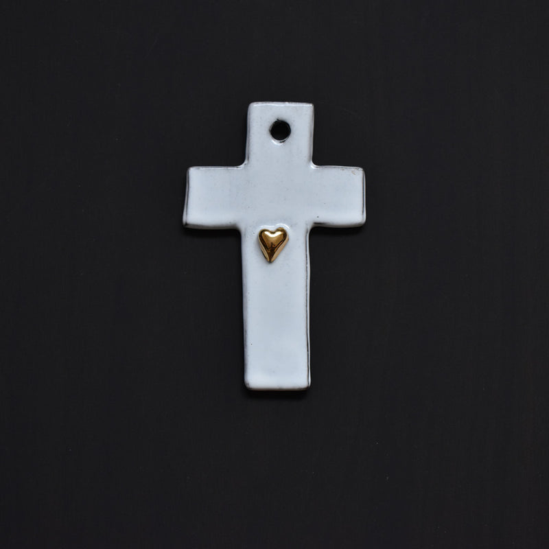 オーナメント　クロス（ハート）