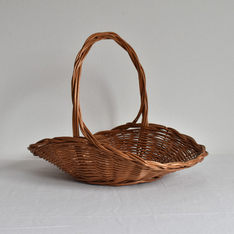Vintage Basket Cueillette Fleur A