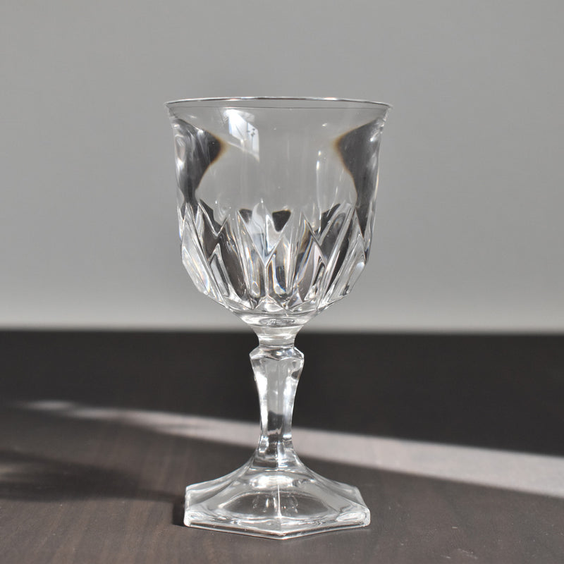 ヴィンテージ　クリスタルワイングラス　Chaumont