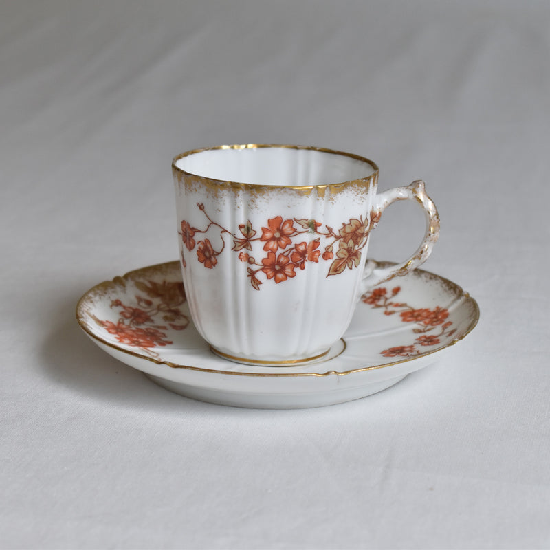 Antique Cup & Saucer Guerre / Dijon A