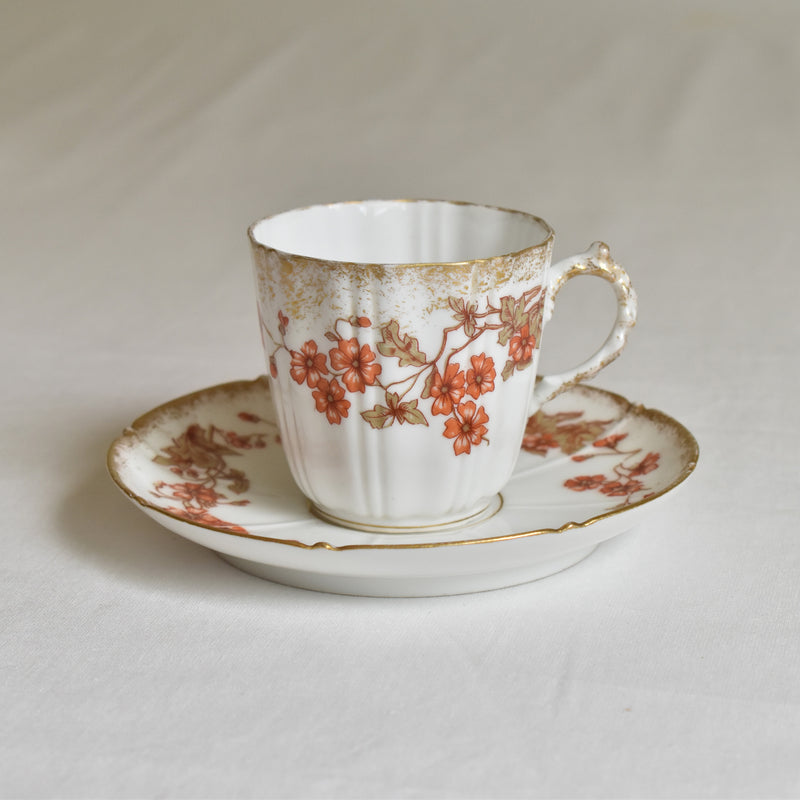 Vintage Cup & Saucer Guerre / Dijon E