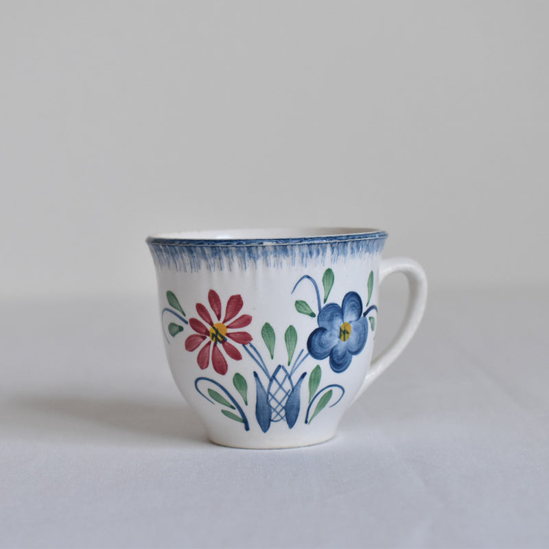 Vintage Cup Digoin & Sarreguemines Paule D