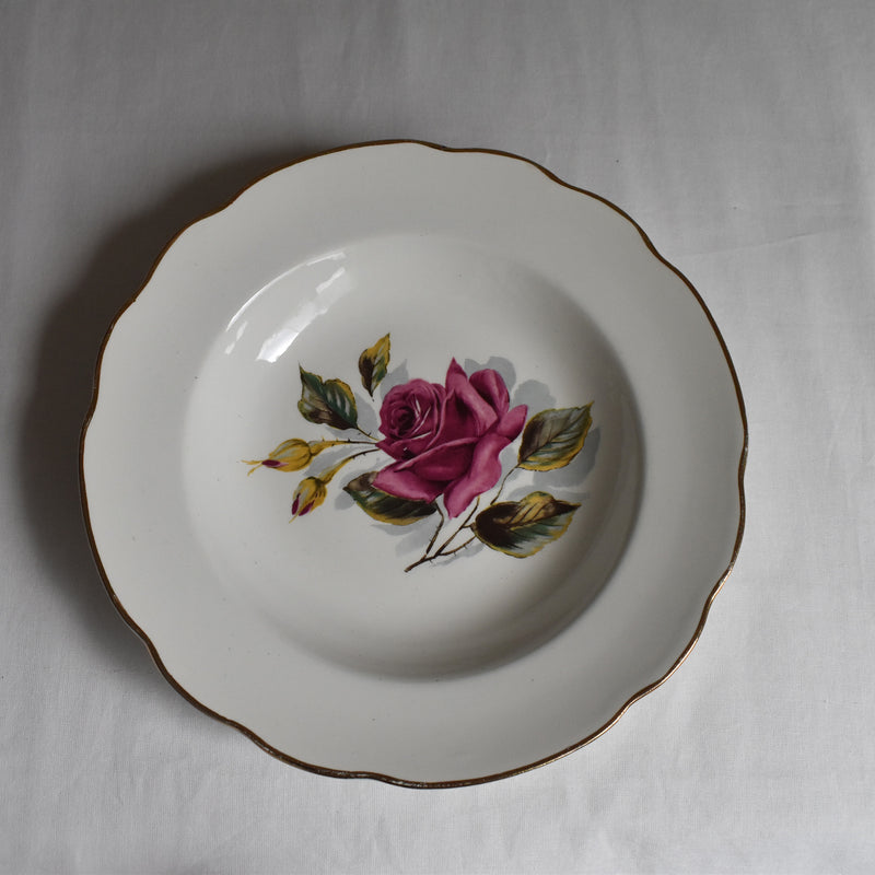 Vintage Deep Plate Gien Chambord