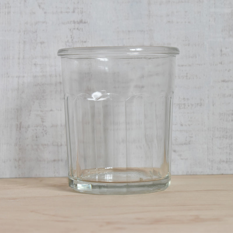 ガラス　ヴィンテージ　ジャムポット　1000