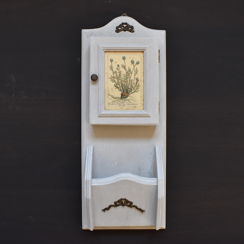 ヴィンテージ　レターラック＆キーホルダーケース　イラスト付き