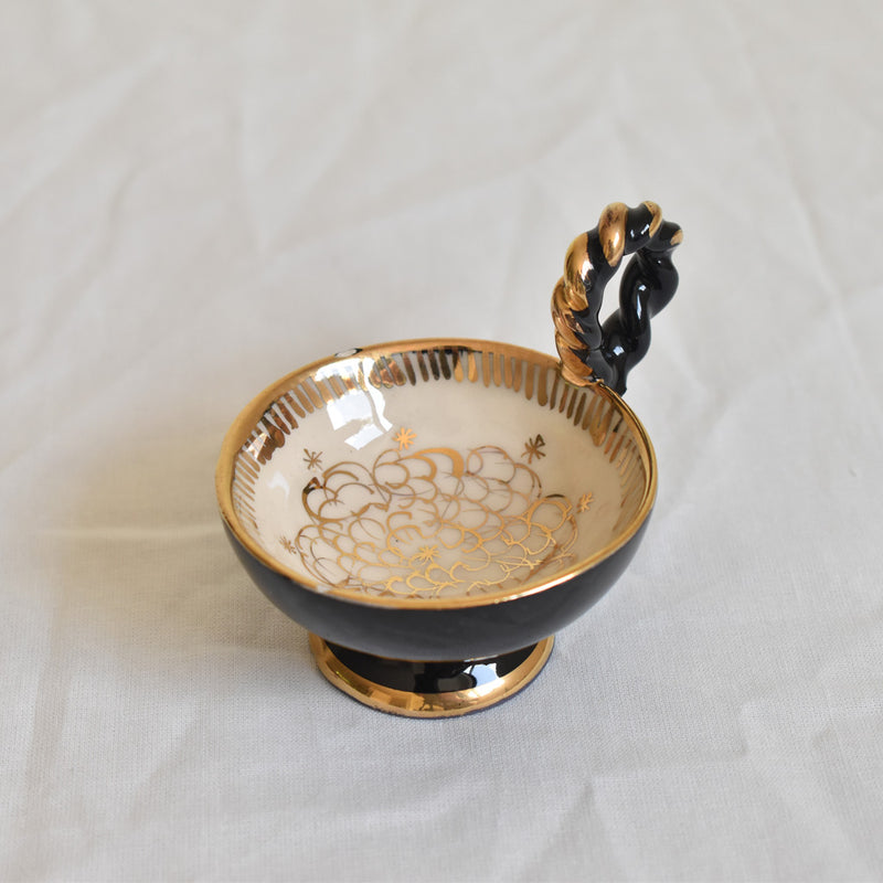 フランスヴィンテージ　ミニカップ  ドラサンヴァル　ブラック　A