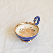 フランスヴィンテージ　ミニカップ  ドラサンヴァル　ブルー 　B