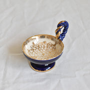 フランスヴィンテージ　ミニカップ  ドラサンヴァル　ブルー 