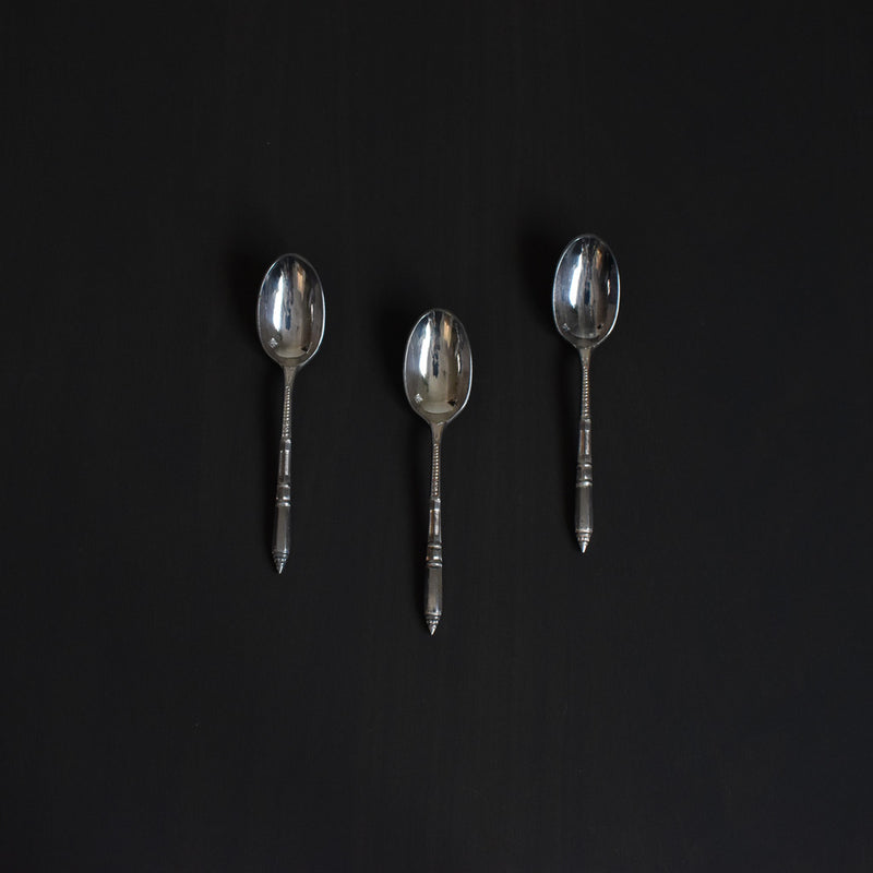ERCUIS Vintage Mocha Spoons - Set of 3