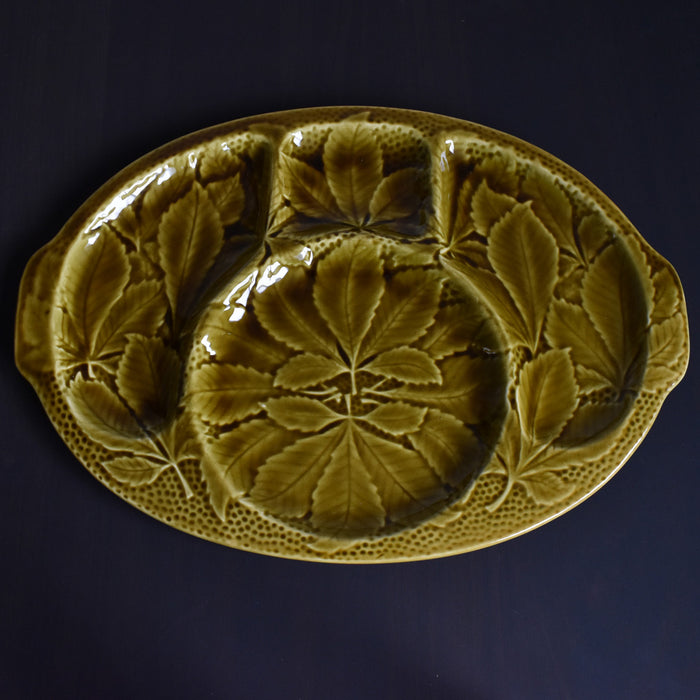 ヴィンテージ オーヴァル 大皿 ジアン バルボティーヌ