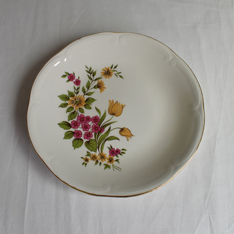 Vintage Plate Gien Floréal B