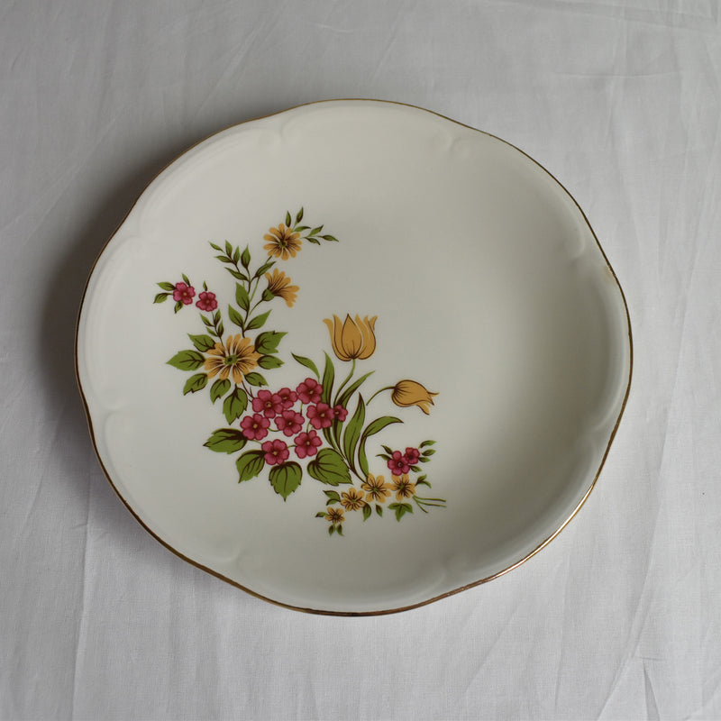 Vintage Plate Gien Floréal C