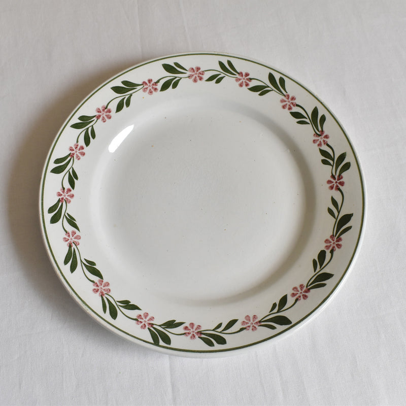 ヴィンテージプレート サンタマン Guirlande fleur A