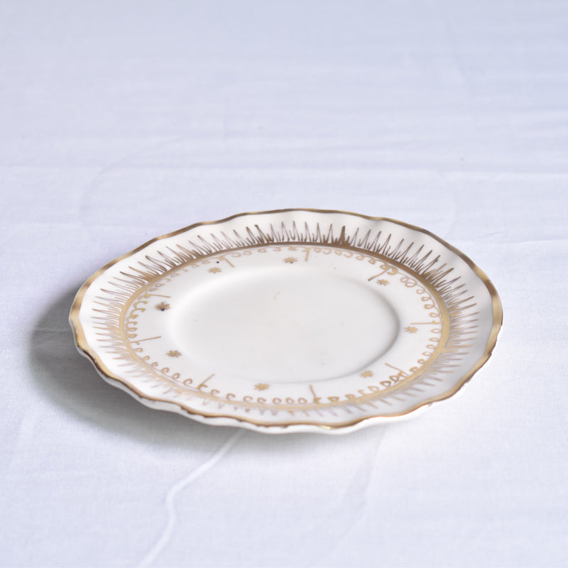 ア.ドラサンヴァル A.Dressinval チョコレートカップソーサー ホワイト　A