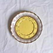 フランスヴィンテージ　チョコレートカップソーサー  イェロー　