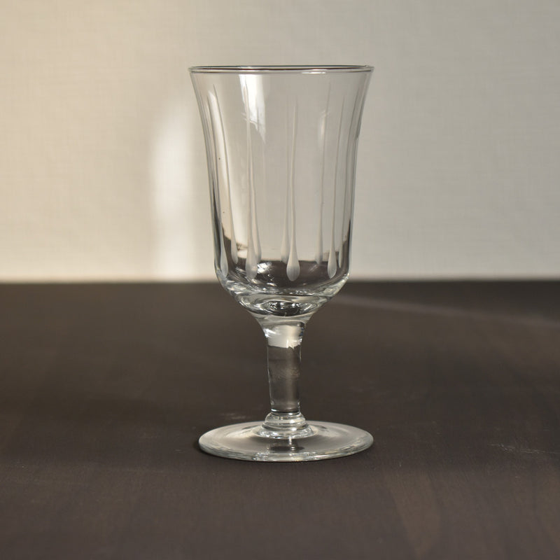 ヴィンテージグラス　脚付き　B